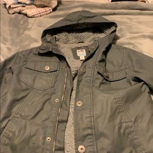Boys fleece lined jacket